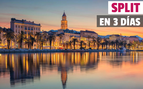 Rozdělte za 3 dny cestu přes Split a okolí za 3 dny. K dispozici ve formátu PDF